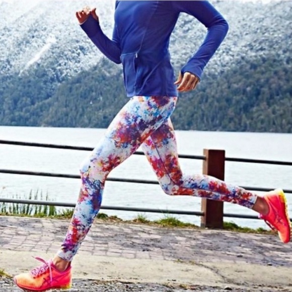 Athleta Hypersonic Sonar Tight Leggings Womens Size Medium - Picture 1 of 11
